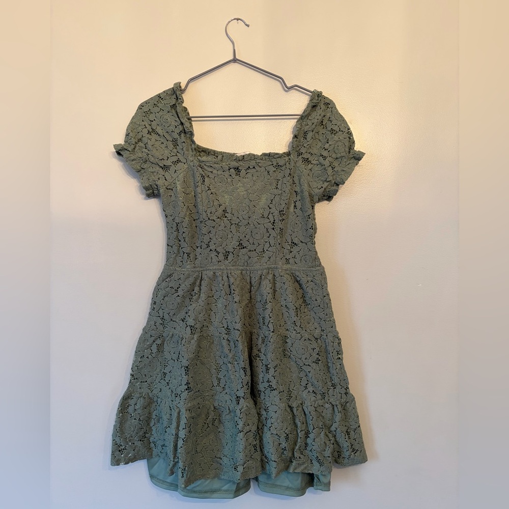 Monteau Green Dress
